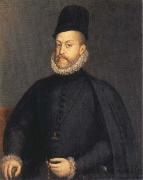Sofonisba Anguissola Phillip II Holding a rosary oil painting